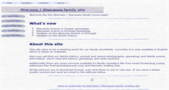 Desktop Screenshot of abecasis.info